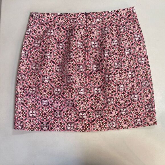 J. CREW‎ Women’s Mini Skirt Multicolored Size 6 Geometric Design - Picture 7 of 8